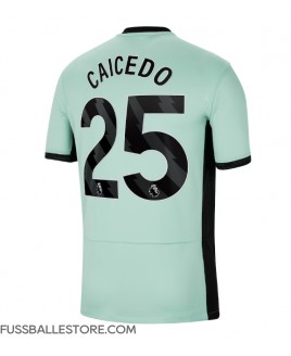 Günstige Chelsea Moises Caicedo #25 3rd trikot 2023-24 Kurzarm